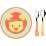 jogo de talheres infantil tramontina baby friends colorido 23797907