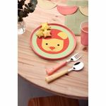 jogo de talheres infantil tramontina baby friends colorido 23797907