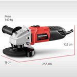 esmerilhadeira mondial 127v/60hz 850w 2391 preto fes-02