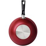 frigideira wok tramontina loreto vermelho 20395724