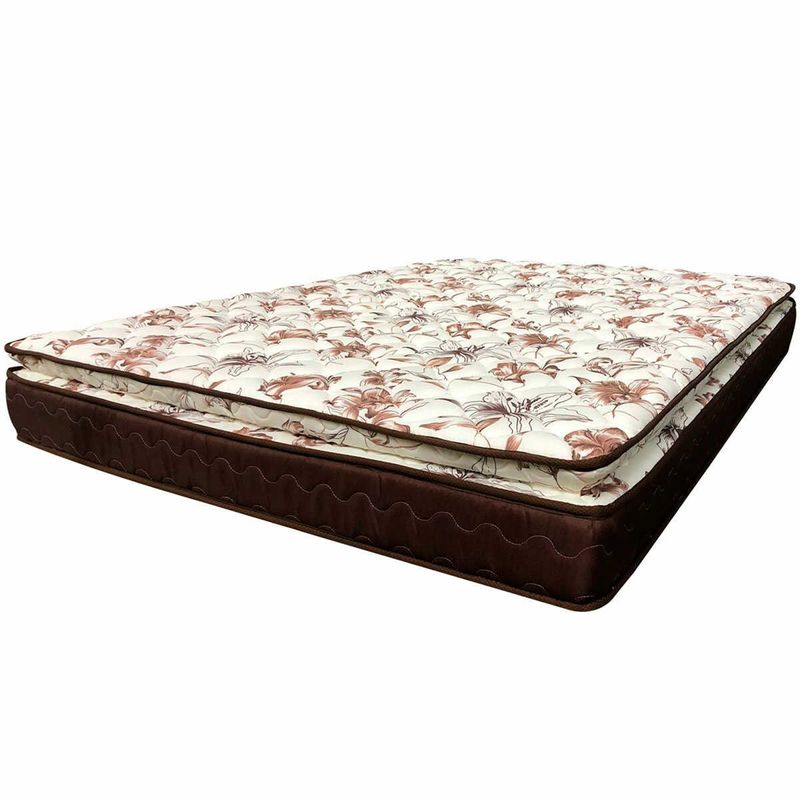 colchão casal japura semi-ortopédico marjom pillow top 20x138x1,88cm (mp)