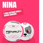 bola de campo penalty fun kids xxiii gatinha nina rosa 521357-7010
