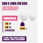 bola de campo penalty fun kids xxiii gatinha nina rosa 521357-7010