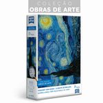 quebra-cabeça toyster 500 peças nano vincent van: gogh a noite estrelada 3049