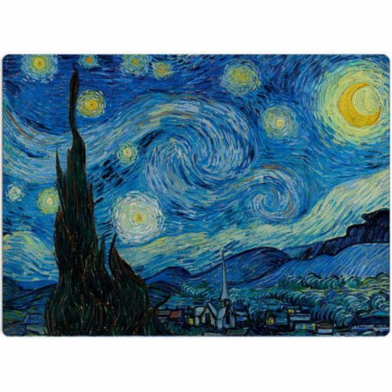 quebra-cabeça toyster 500 peças nano vincent van: gogh a noite estrelada 3049