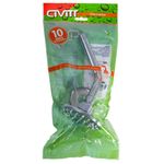 chuveiro articulado redondo abs civitt cromado (mp)