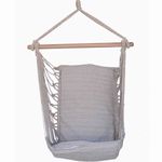 rede cadeira suspensa bege