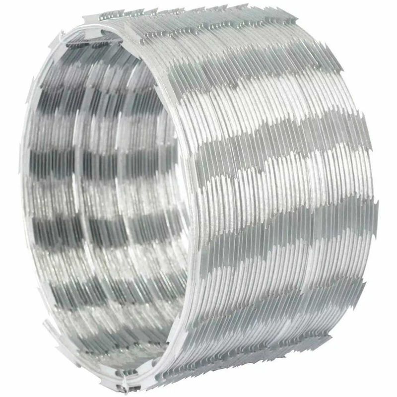 cerca concertina galvalume 10x45cm - fergel (mp)
