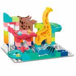 bloco de montar zoop toys 62 peças dinossauros (mp)