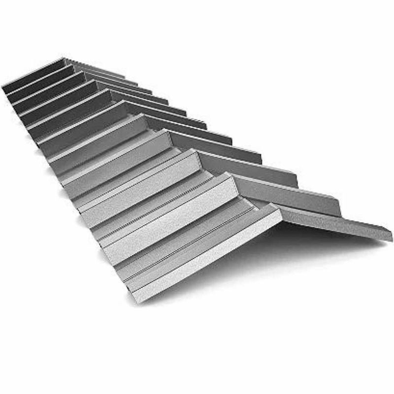 cumeeira trapezoidal galvalume fergel 30x30x107cm (mp)