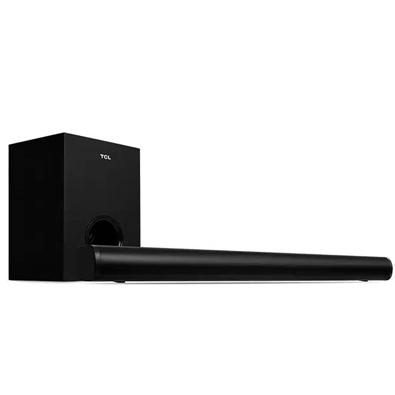 soundbar tcl com subwoofer sem fio bluetooth hdmi arc preto s522w