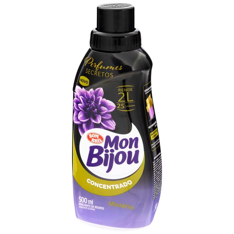 amaciante mon bijou concentrado mistério 500ml