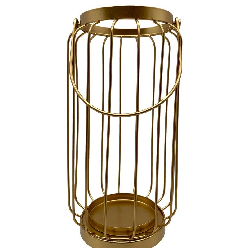 porta vela noritex dourado 412-870231