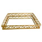 bandeja decorativa noritex dourado 449-347951