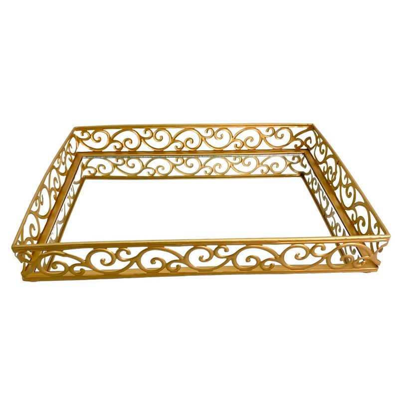 bandeja decorativa noritex dourado 449-347951