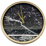 relógio de parede noritex dourado 542-12030