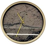 relógio de parede noritex dourado 542-120309