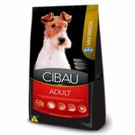 ração cibau cães adultos raças pequenas frango 1kg (mp)