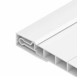 perfil pvc tipo u 3m plasmeg branco (mp)