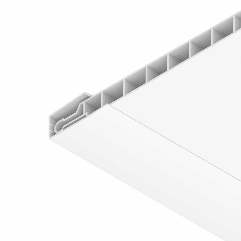 perfil pvc tipo u 3m plasmeg branco (mp)