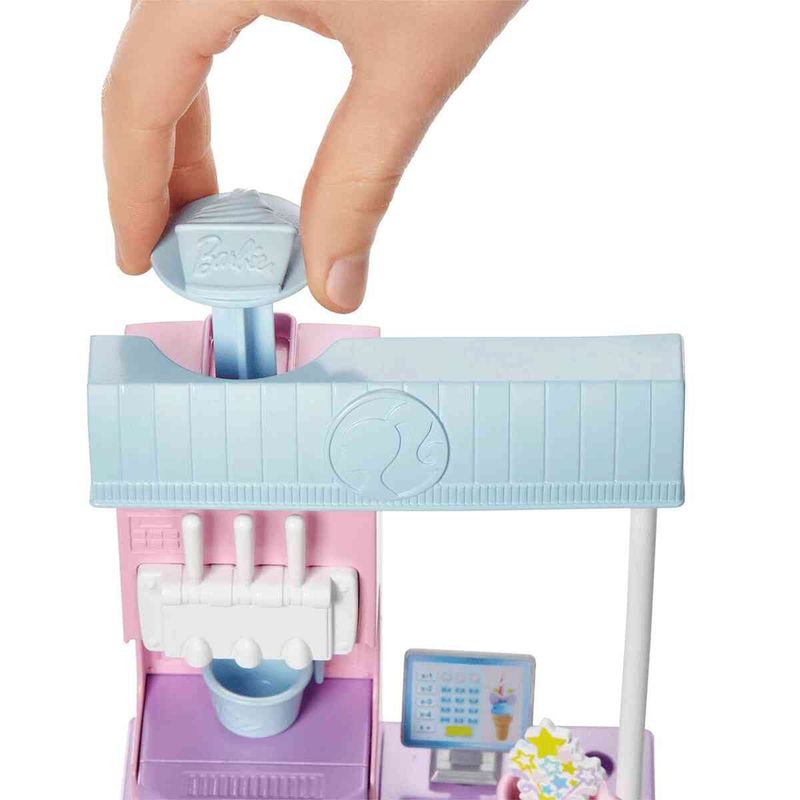 boneca barbie mattel sorveteria hcn46