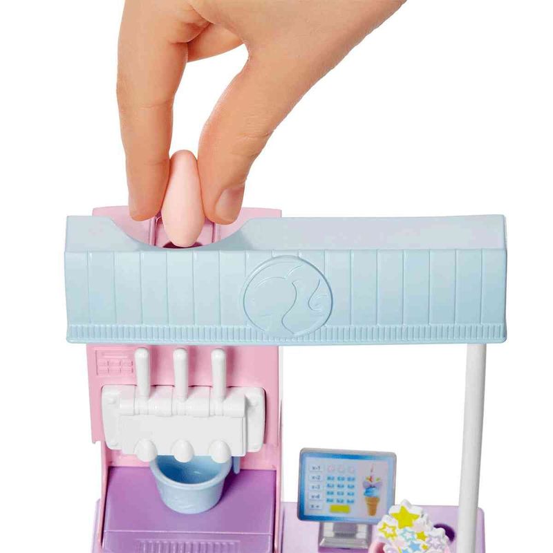 boneca barbie mattel sorveteria hcn46