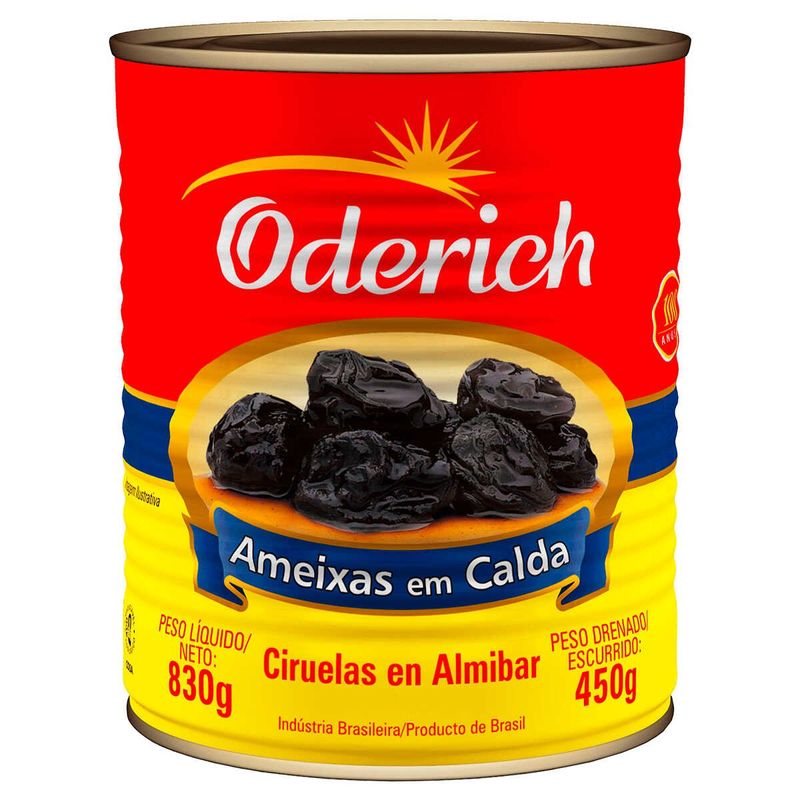 ameixas em calda oderich 450g