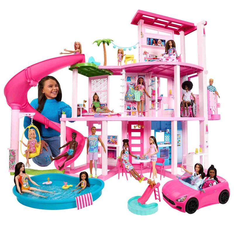casa de boneca barbie mattel sonhos hmx10