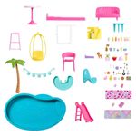 casa de boneca barbie mattel sonhos hmx10