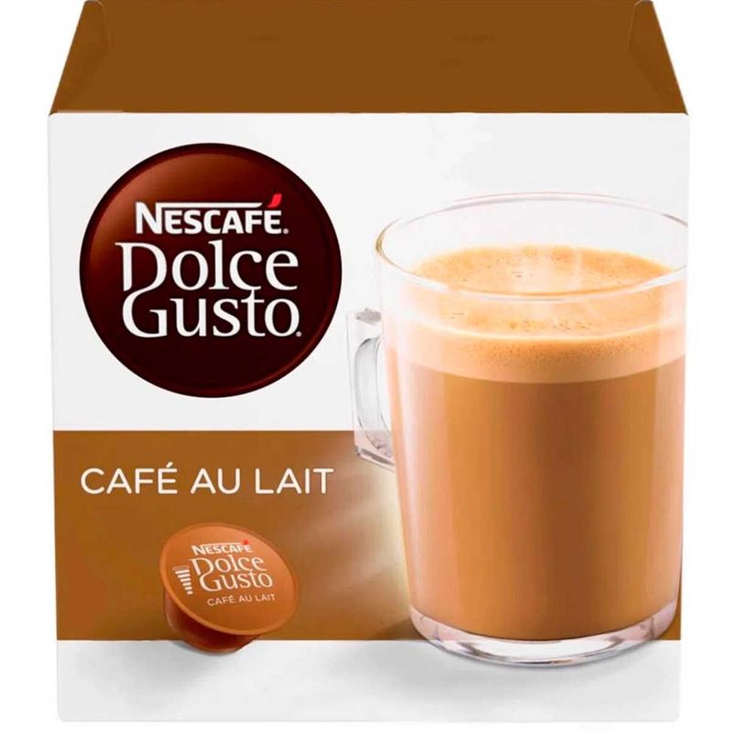 cápsula dolce gusto café au lait 100g