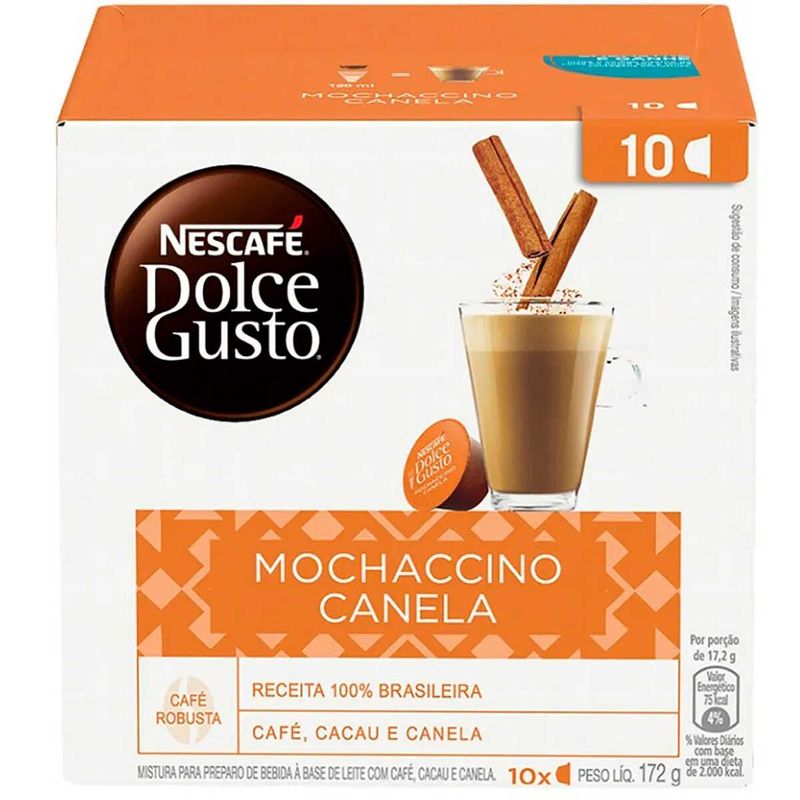 cápsula dolce gusto mochaccino canela 172g