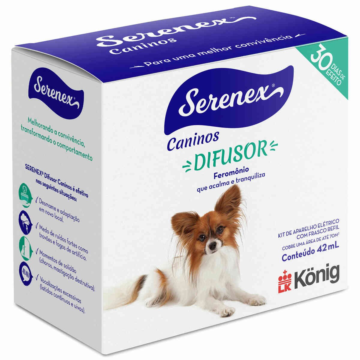 Encontraproduto.com.br - Difusor Serenex Konig Canino 42ML (MP)