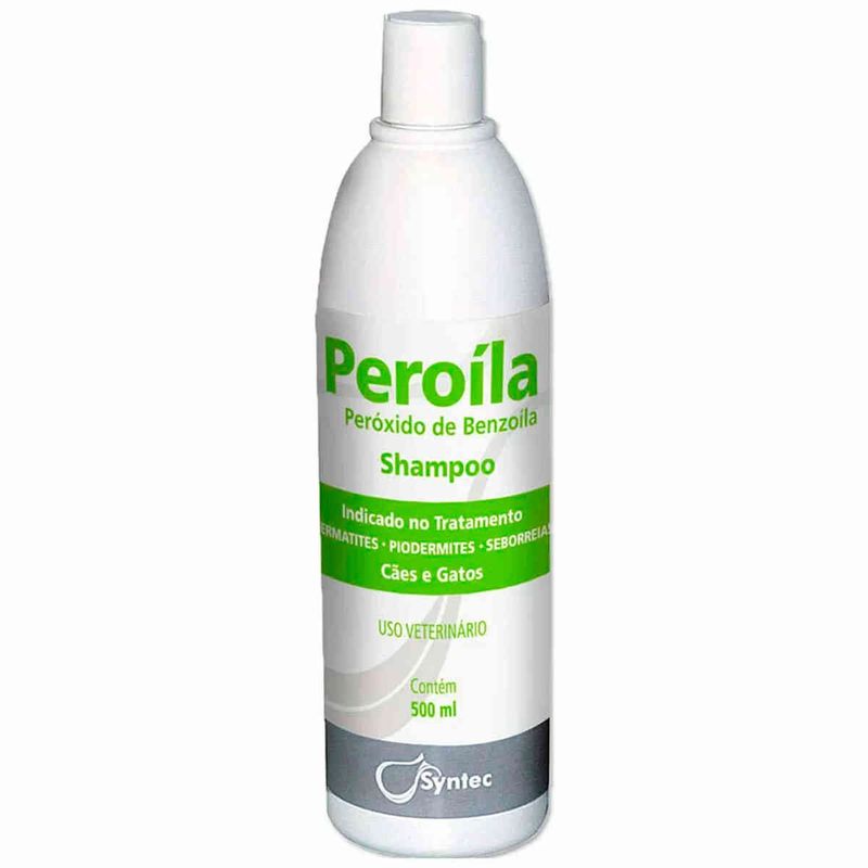 shampoo peroíla syntec para cães e gatos 500ml (mp)