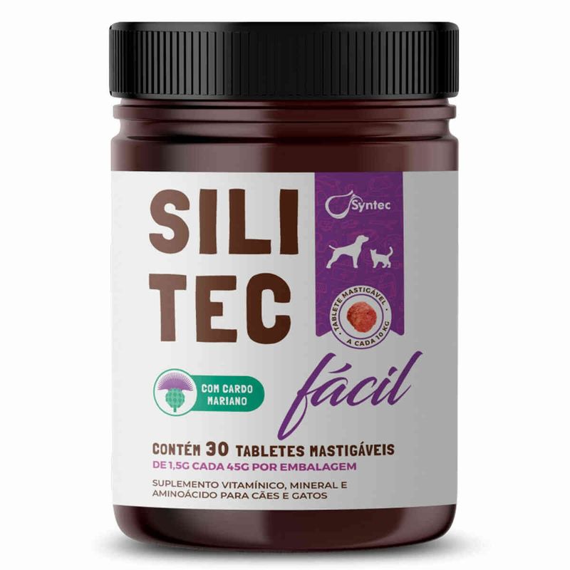 suplemento vitamínico silitec syntec para cães e gatos (mp)
