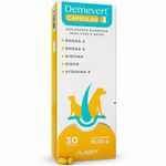 suplemento demevert avert cães e gatos com 30 cápsulas 19,05g (mp)