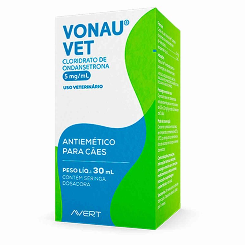 vonau vet avert antiemético para cães 30ml (mp)