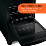 fogão 4 bocas brastemp automático mesa de vidro bivolt preto bfo4xaeuna