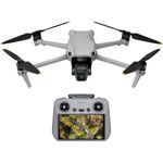 drone dji air 3 fly more combo rc2 com tela branco dji037