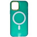 capinha de celular iphone 12/12 pro new skin verde (mp)