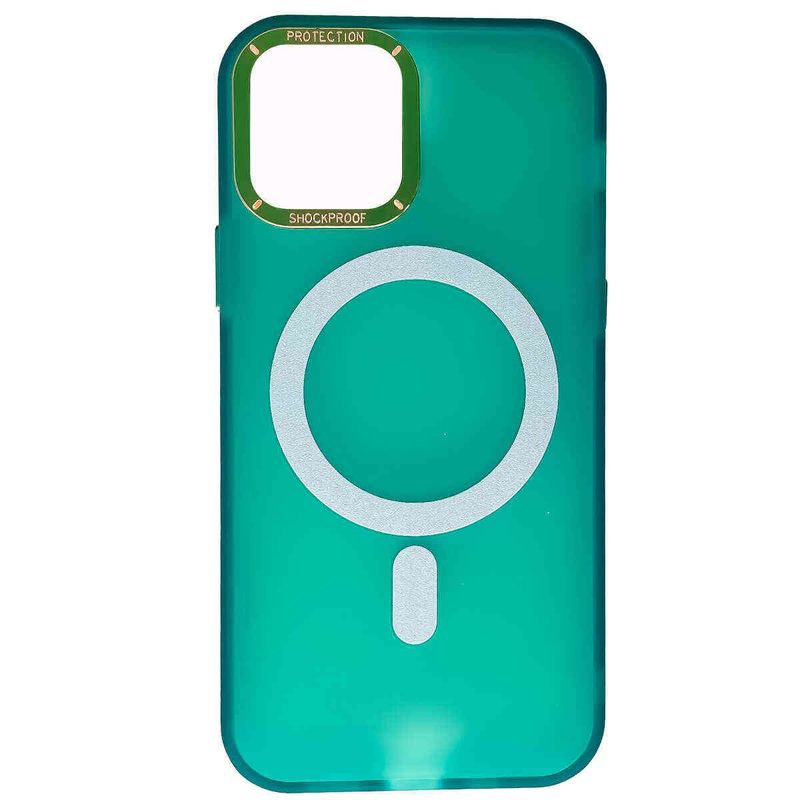 capinha de celular iphone 12/12 pro new skin verde (mp)