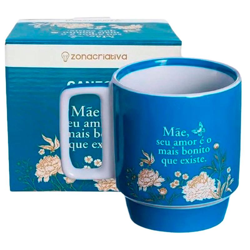 caneca tina zonacriativa mãe amor verdadeiro 400ml (mp)