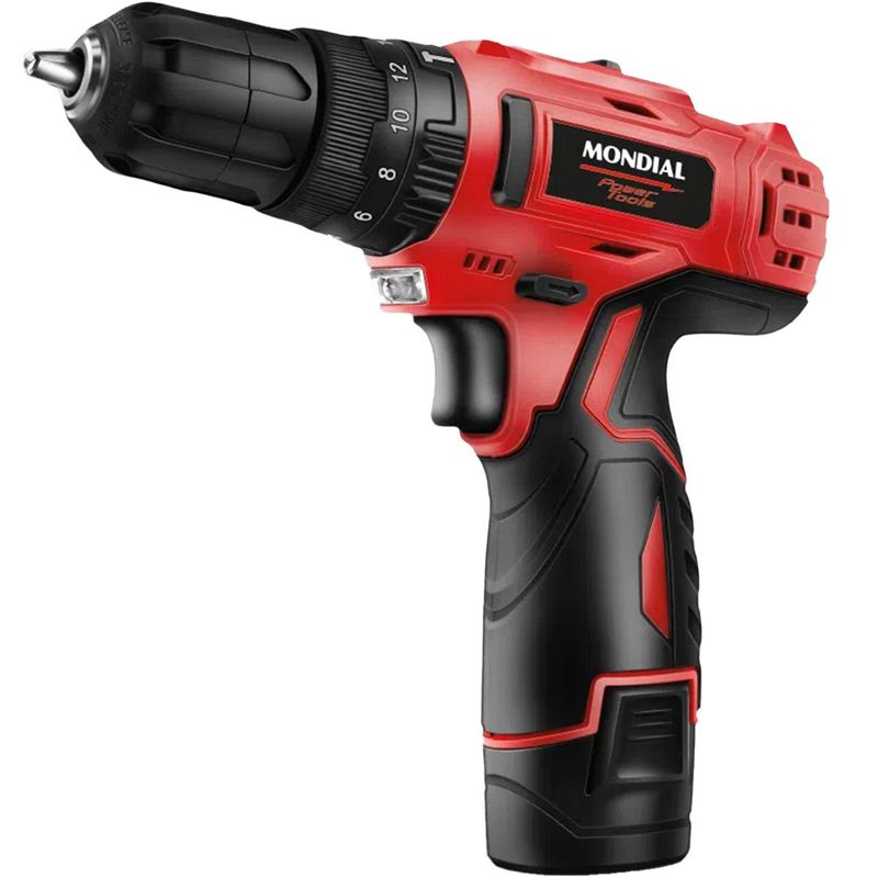 Parafusadeira E Furadeira Mondial De Impacto PI-12MA Bivolt