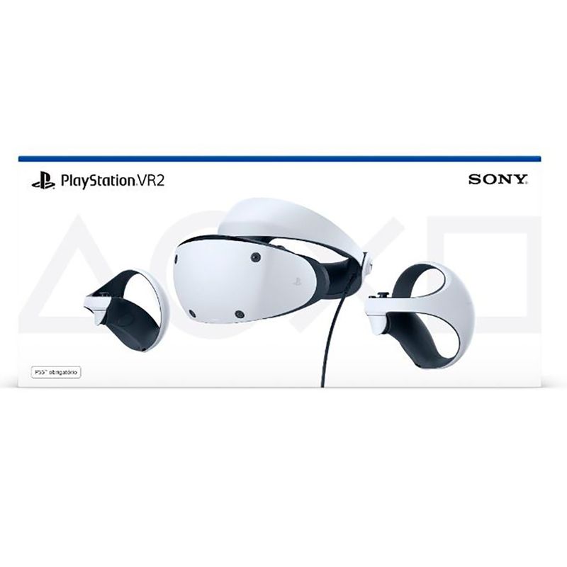 playstation sony vr2 branco