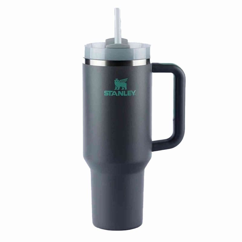 copo térmico stanley quencher charcoal 887ml preto 8147(mp)