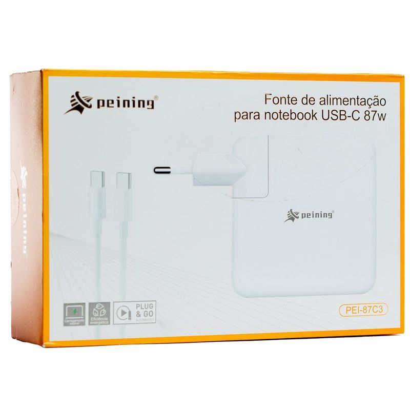 fonte para macbook 87w peining (mp)