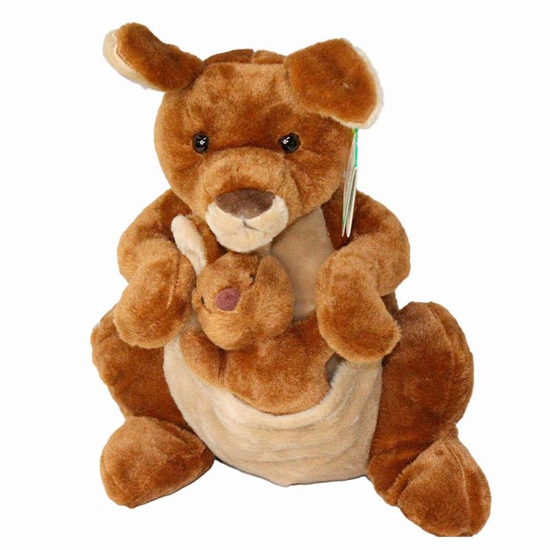 pelúcia fizzy canguru filhote 35cm (mp)