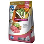 ração n&d cães filhotes raças médias e grandes tropical suíno 10kg (mp)