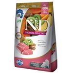 ração n&d cães filhotes raças grandes e médias tropical suíno 2kg (mp)