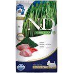 ração n&d spirulina cães adultos mini cordeiro 2kg (mp)