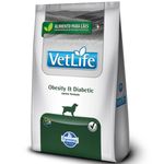ração vet life cães adultos obesity diabetic 2kg (mp)